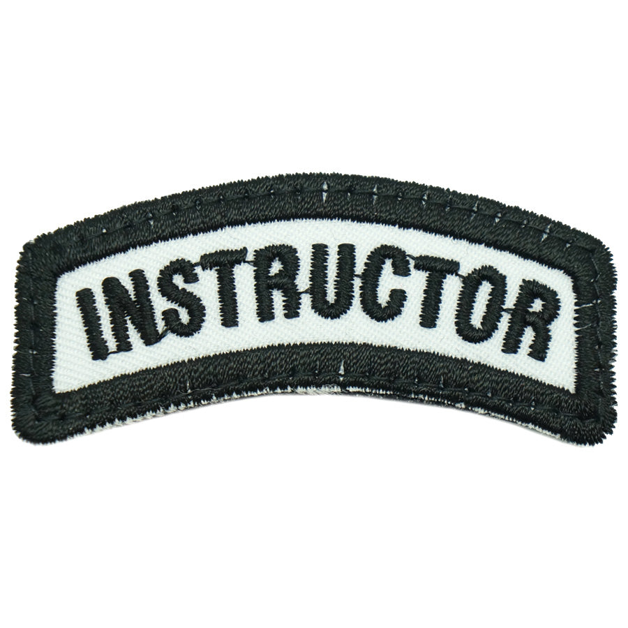 INSTRUCTOR TAB 6CM - WHITE BLACK