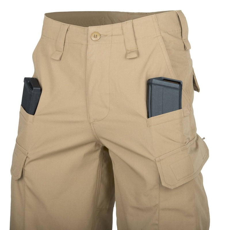 HELIKON-TEX CPU® SHORTS - COTTON RIPSTOP - KHAKI
