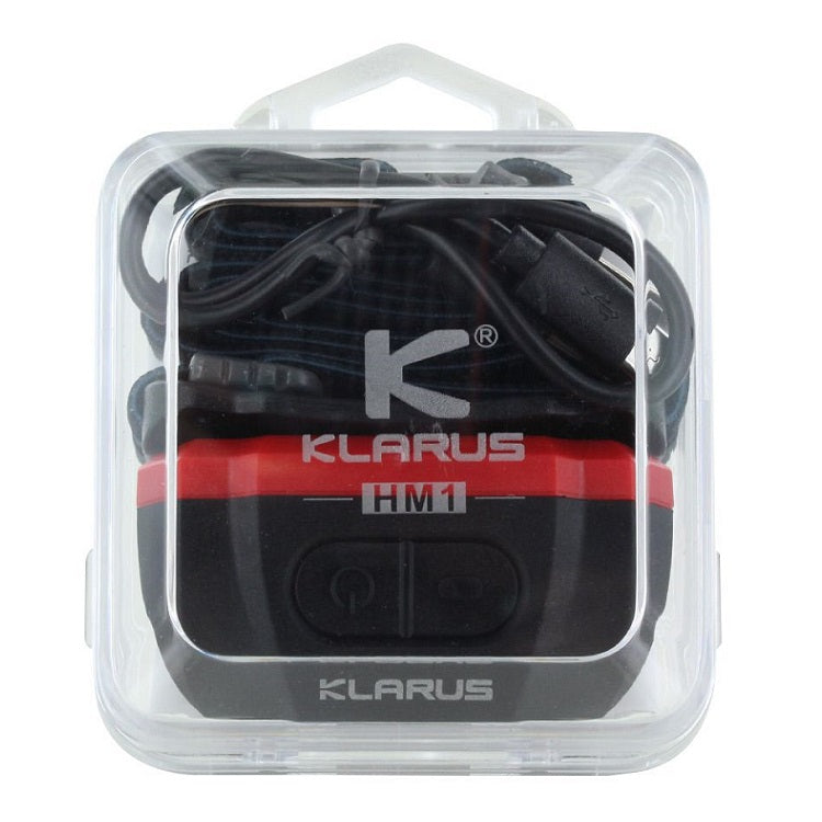 KLARUS HM1 SMART-SENSING RECHARGEABLE LED HEADLAMP - CREE XPG-3 - USES BUILT-IN 1800MAH LI-ION BATTERY PACK - 440 LUMENS