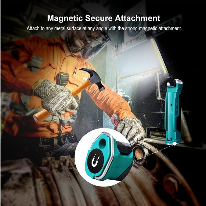 KLARUS WL1 WORK LIGHT - USES BUILT-IN 3.7V 2000MAH LI-ION BATTERY PACK - 550 LUMENS