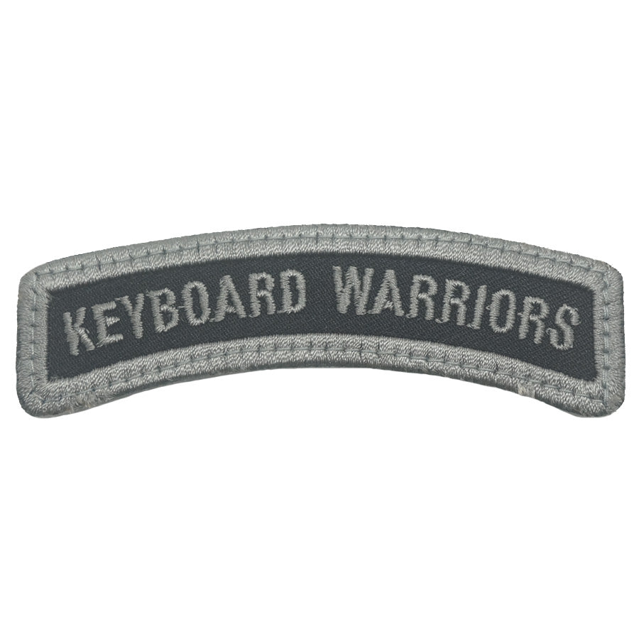 KEYBOARD WARRIORS TAB - BLACK FOLIAGE BORDER