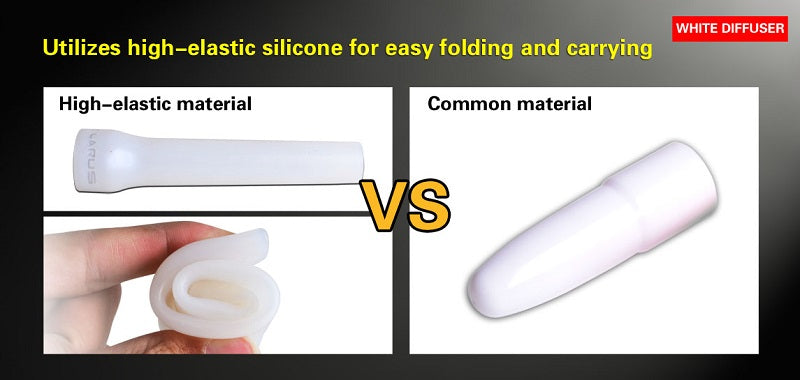 KLARUS KDF-1 FLEXIBLE RUBBER WHITE DIFFUSER (FOR XT10,XT11,XT12,ST11,RS11)