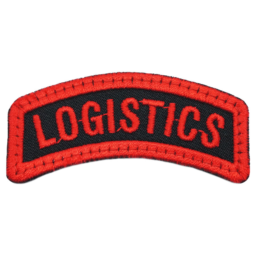 LOGISTICS TAB - BLACK RED