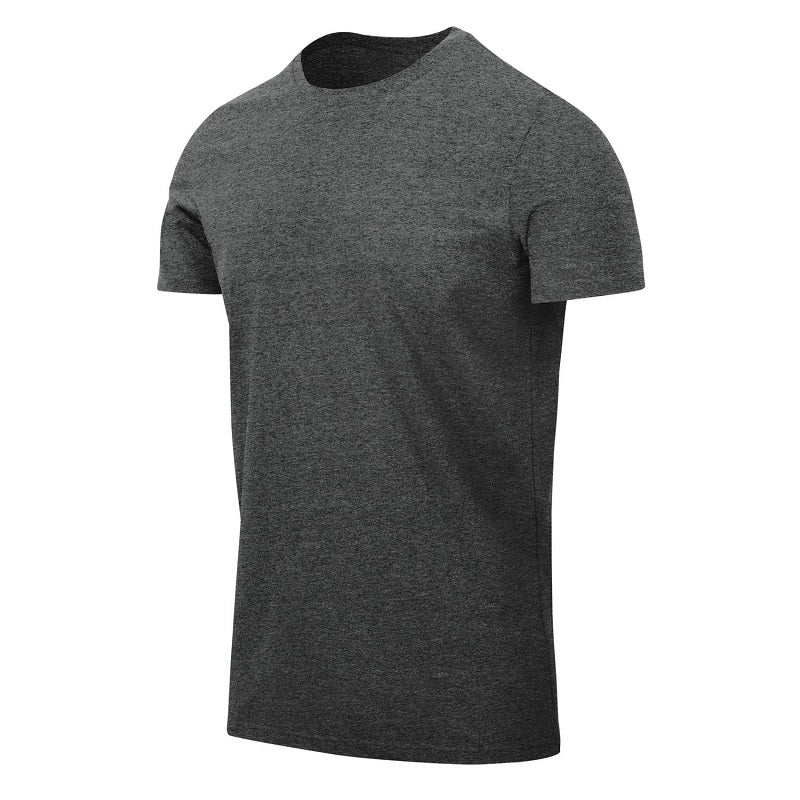 HELIKON-TEX T-SHIRT (SLIM) - MELANGE BLACK/GREY