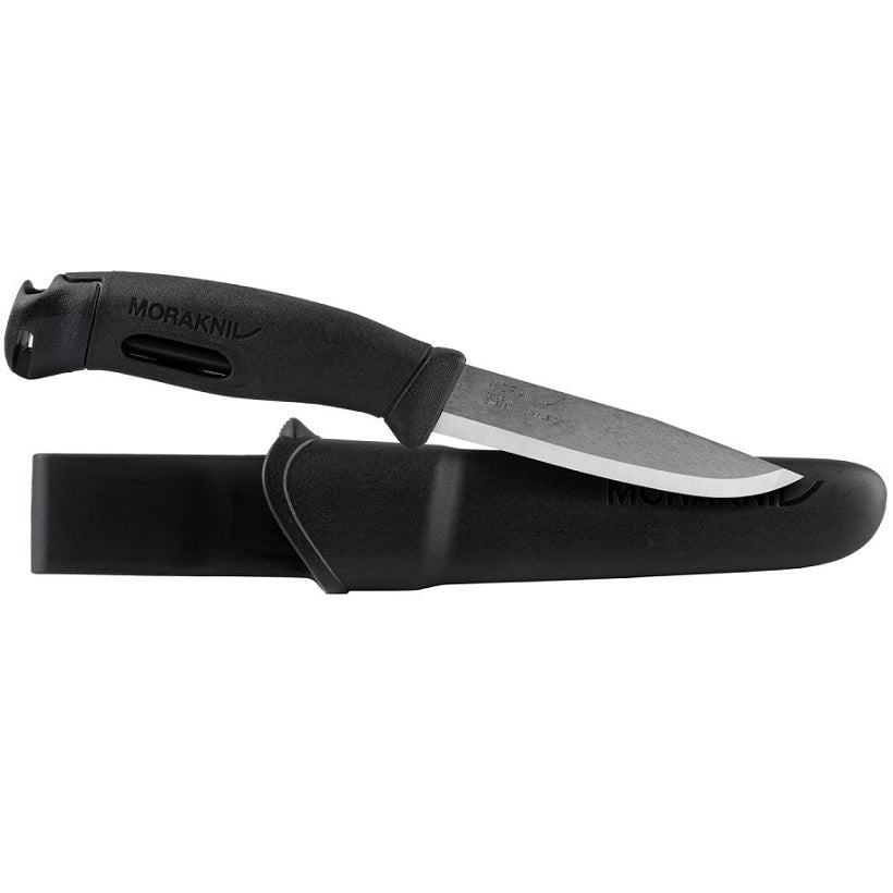MORAKNIV® COMPANION SPARK - STAINLESS STEEL - BLACK (13567)