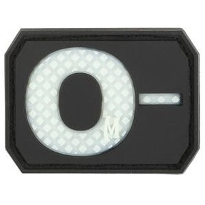 MAXPEDITION O- NEG BLOOD TYPE PATCH - GLOW