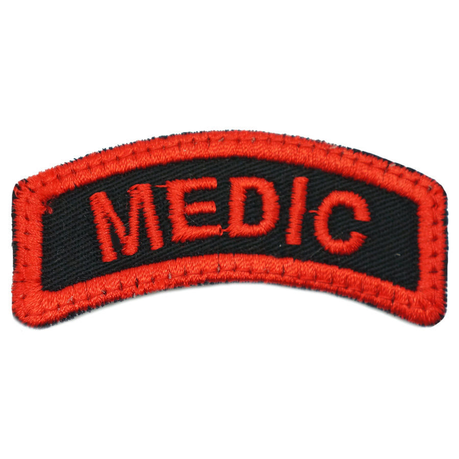 MEDIC TAB - BLACK RED
