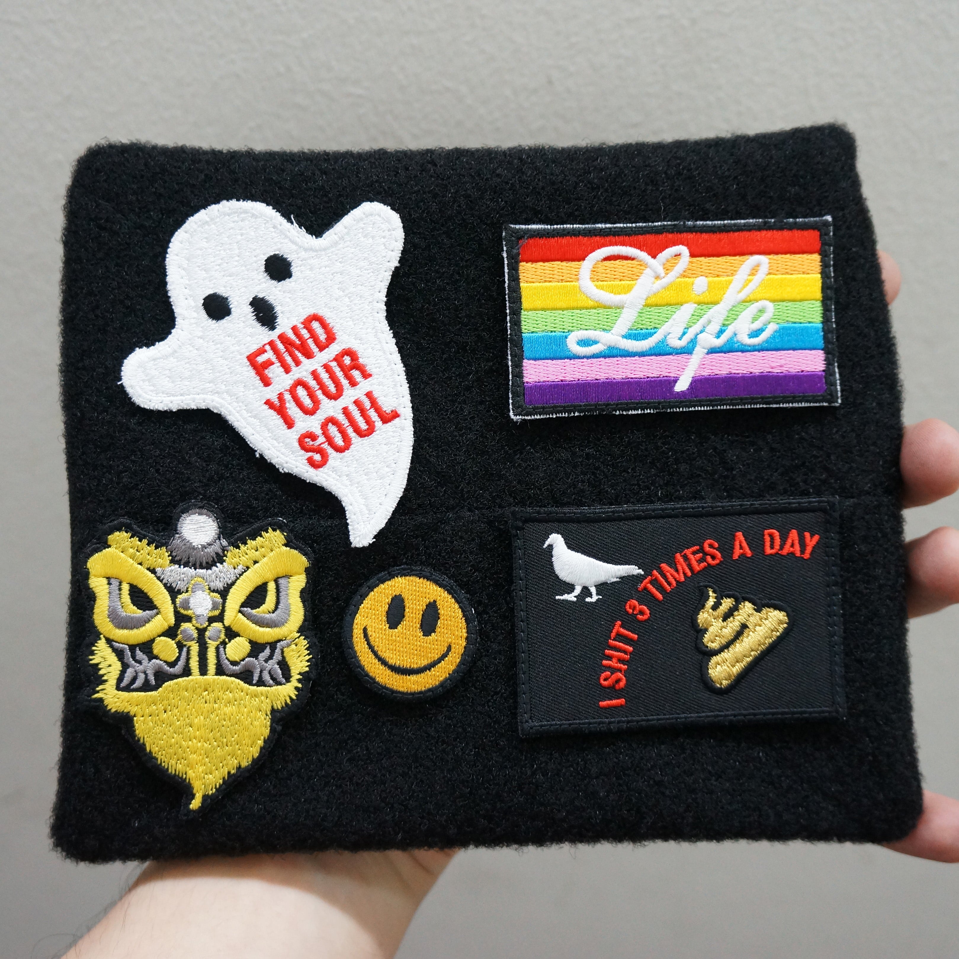 MIL-SPEC EDC POUCH LOOP SIDE VELCRO - 1000 DENIER CORDURA (MULTICAM)