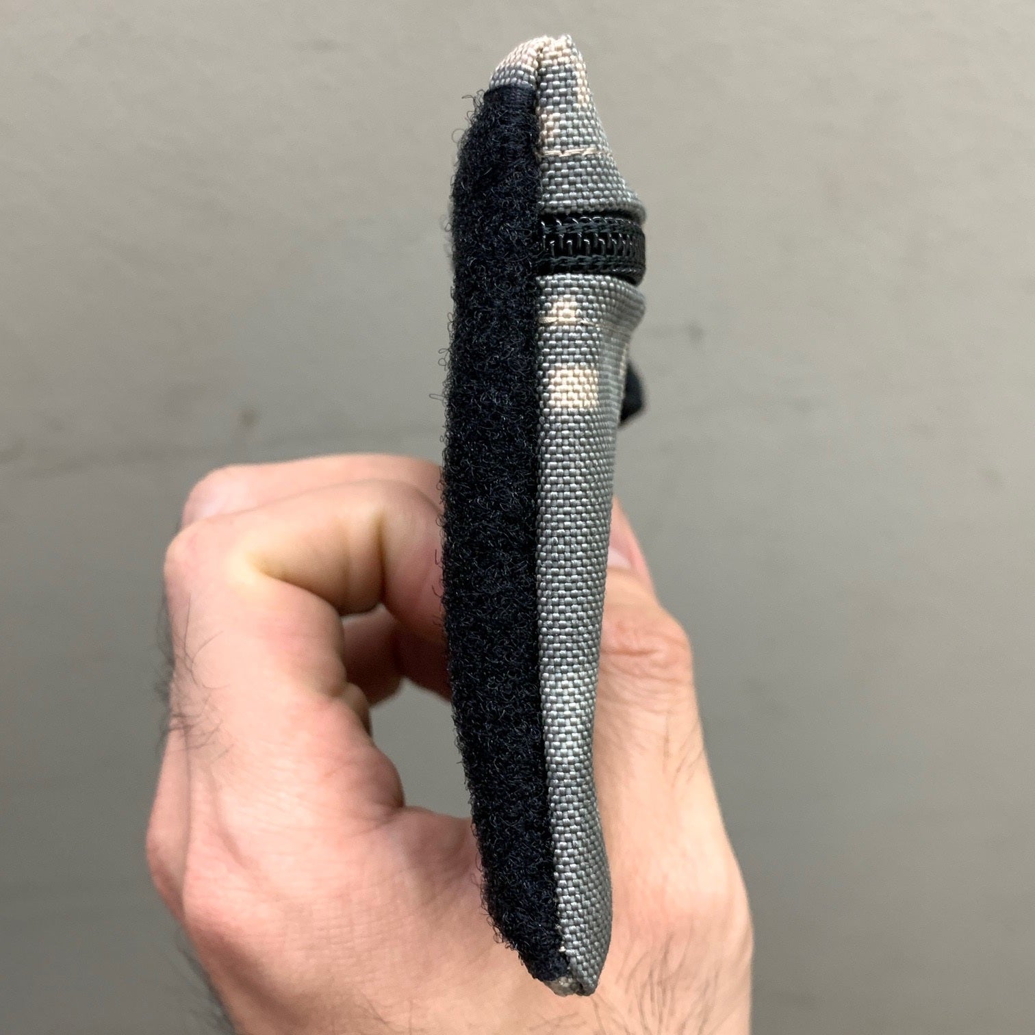 MIL-SPEC MINI EDC POUCH - LOOP SIDE VELCRO (ACU CAMO)