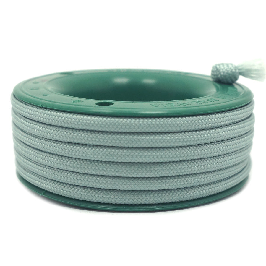 550 PARACORD MINI SPOOL - SILVER GREY