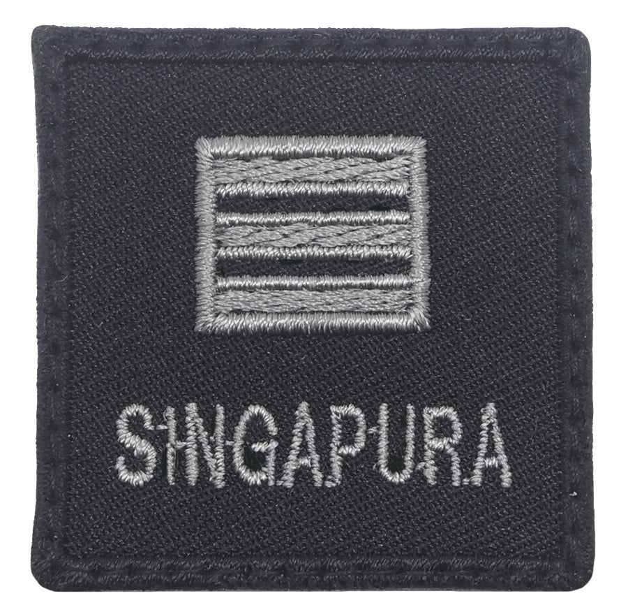 MINI SAF RANK PATCH - CPT (BLACK FOLIAGE)