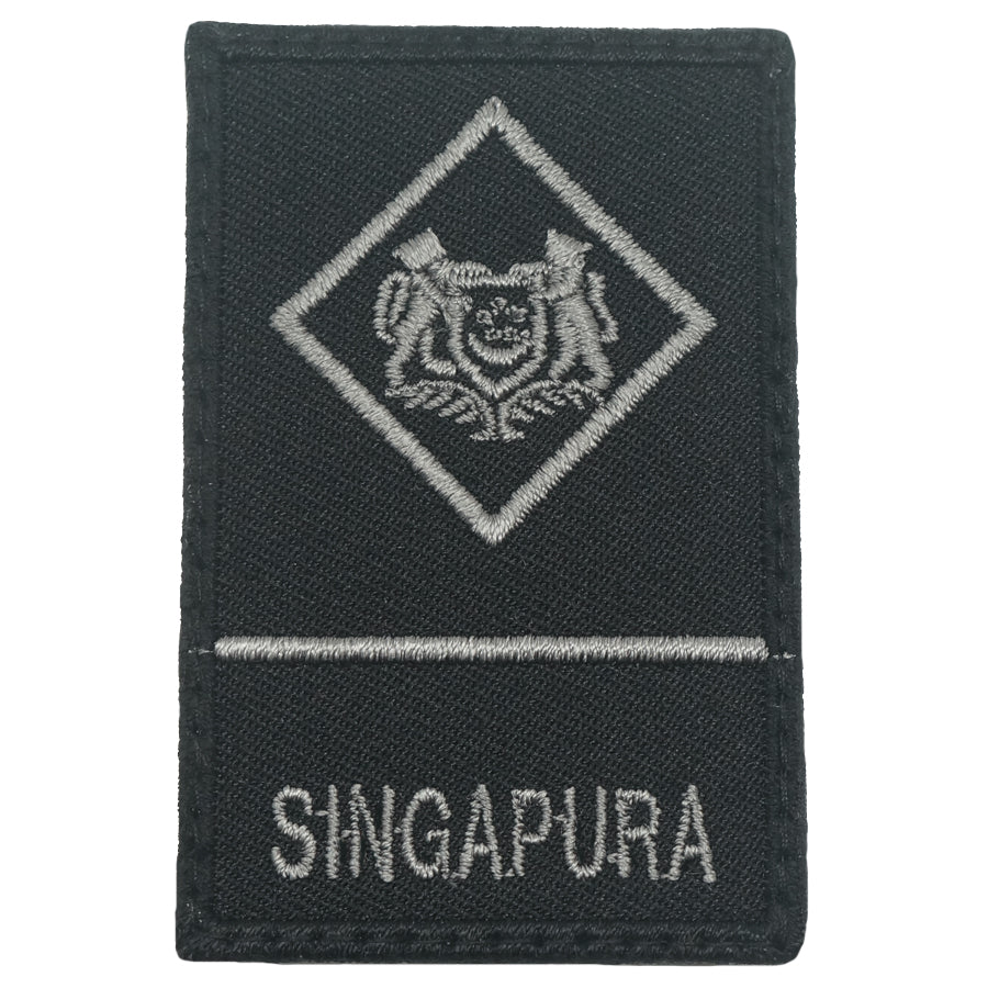 MINI SAF RANK PATCH - ME1 (BLACK FOLIAGE)