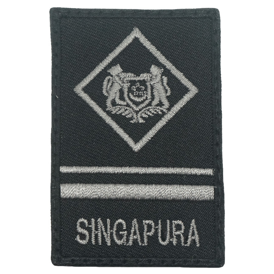 MINI SAF RANK PATCH - ME4 (BLACK FOLIAGE)