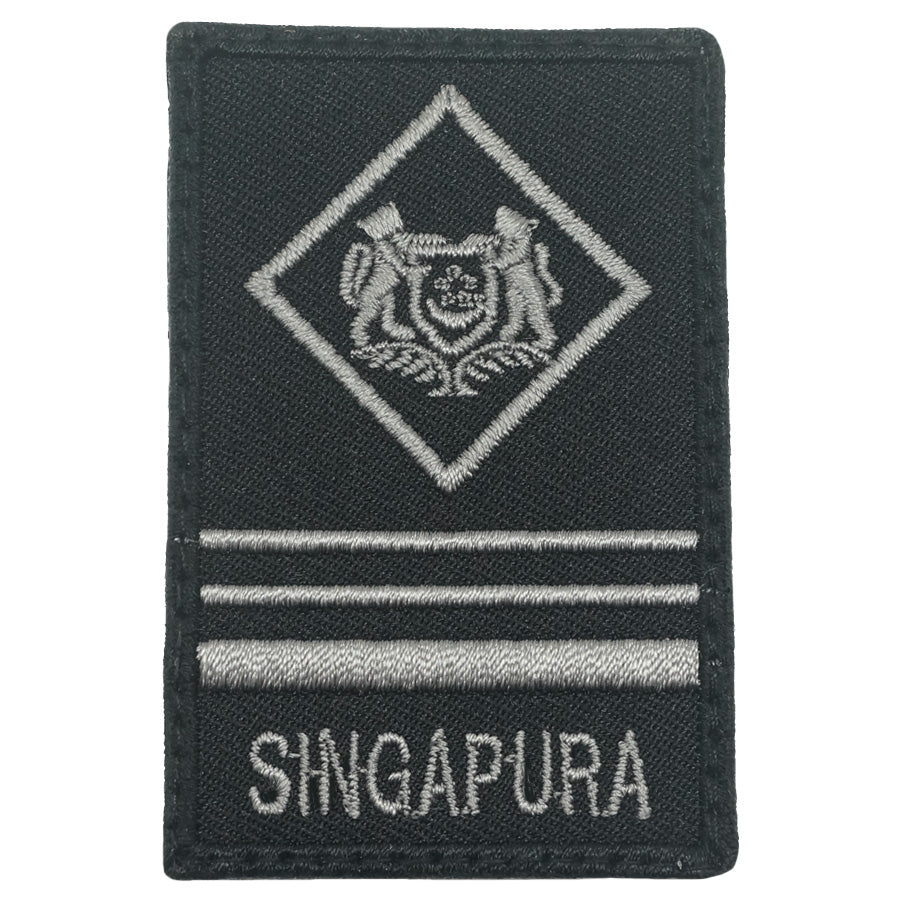 MINI SAF RANK PATCH - ME5 (BLACK FOLIAGE)