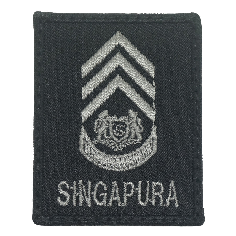 MINI SAF RANK PATCH - MWO (BLACK FOLIAGE)