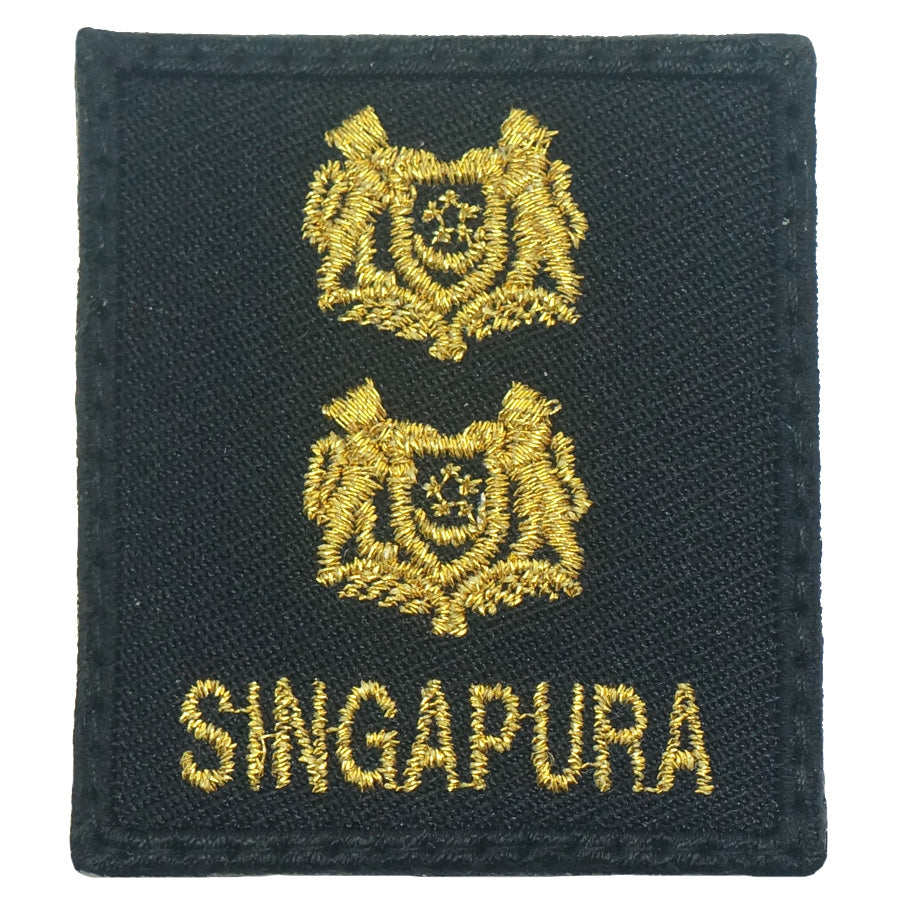 MINI SAF RANK PATCH - LTC (BLACK GOLD)