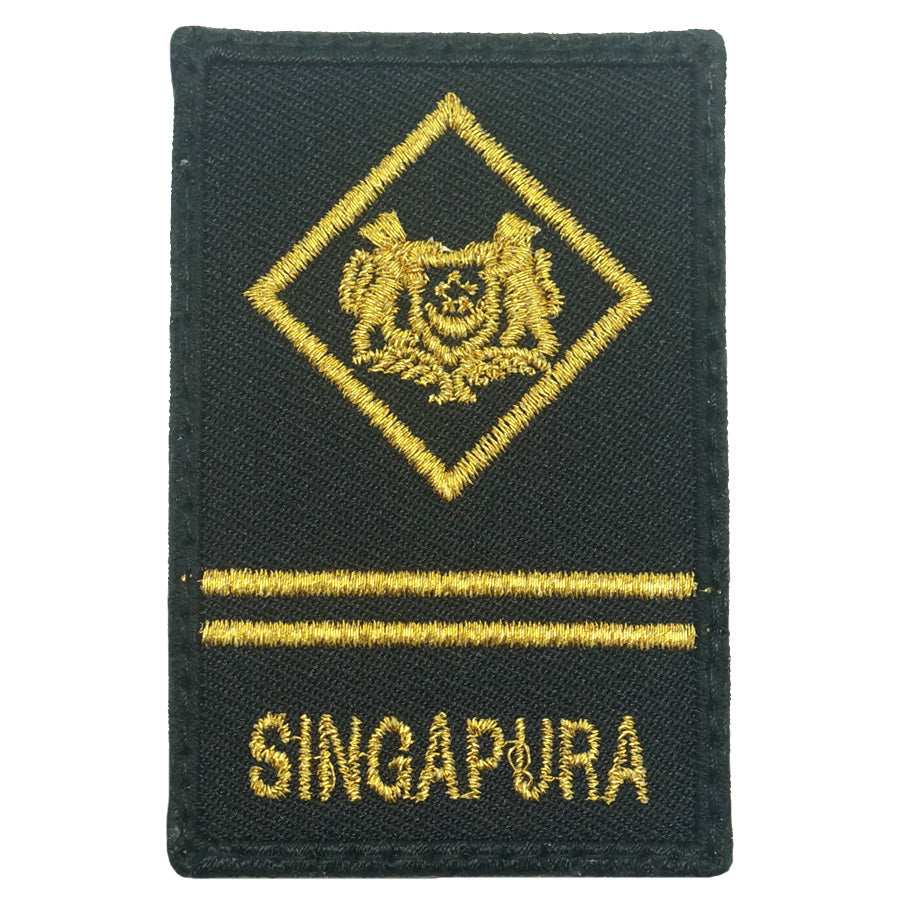 MINI SAF RANK PATCH - ME2 (BLACK GOLD)