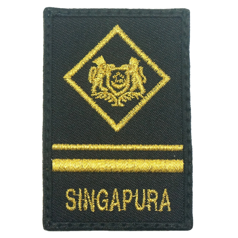 MINI SAF RANK PATCH - ME4 (BLACK GOLD)