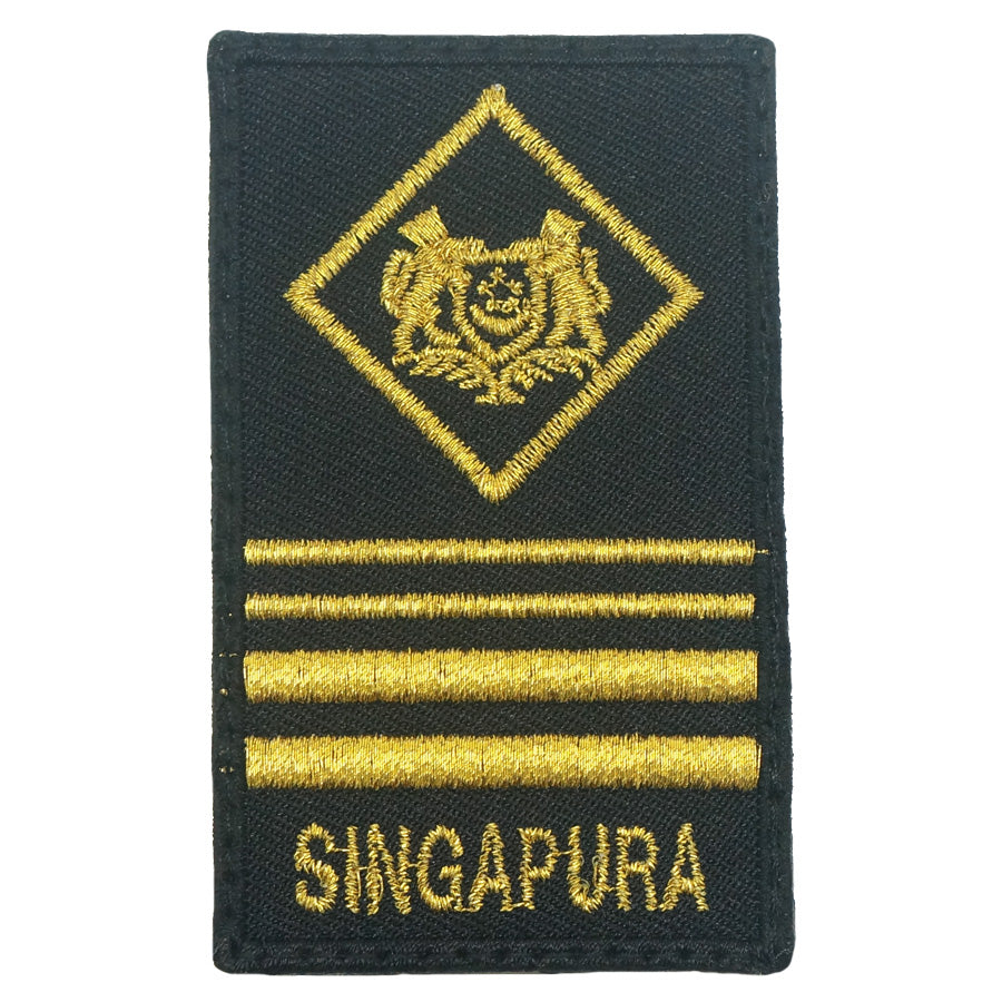 MINI SAF RANK PATCH - ME8 (BLACK GOLD)