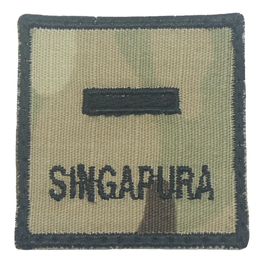 MINI SAF RANK PATCH - 2LT (MULTICAM)