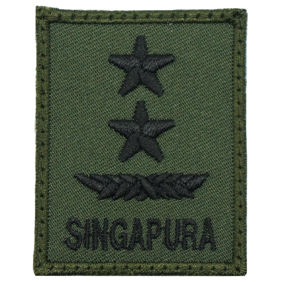 MINI SAF RANK PATCH - MG (OD GREEN)
