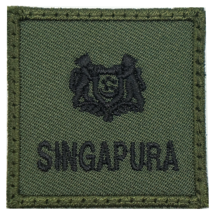 MINI SAF RANK PATCH - MAJ (OD GREEN)