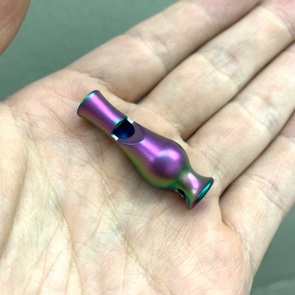 MINI STAINLESS STEEL WHISTLE - SPECTRUM