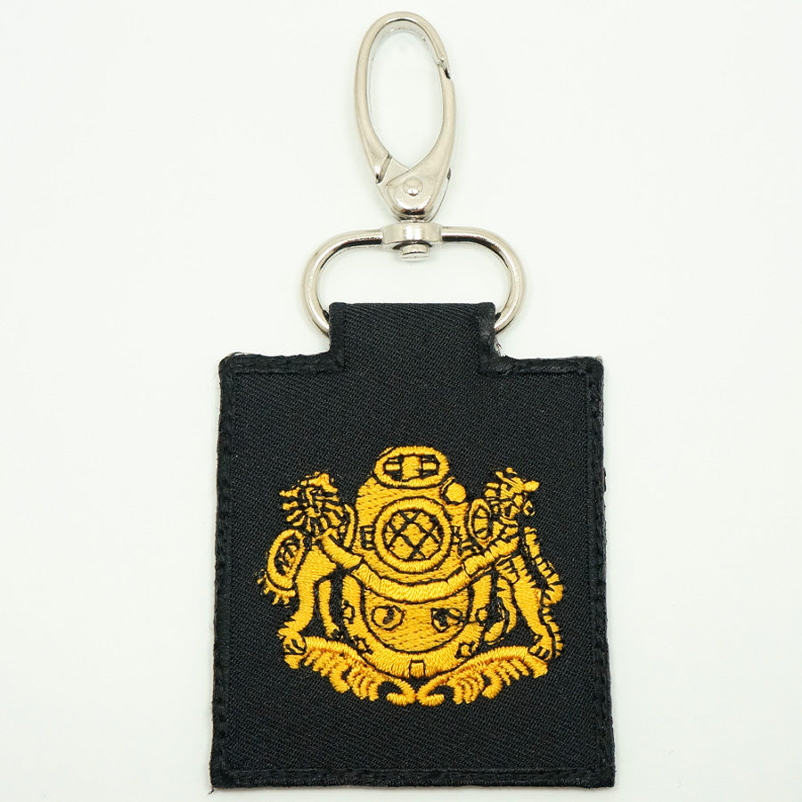 NDU UNIT LOGO KEYCHAIN - BLACK