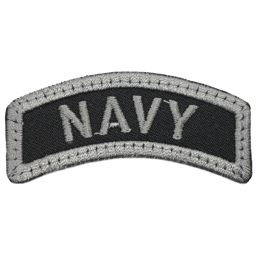 NAVY TAB - BLACK FOLIAGE