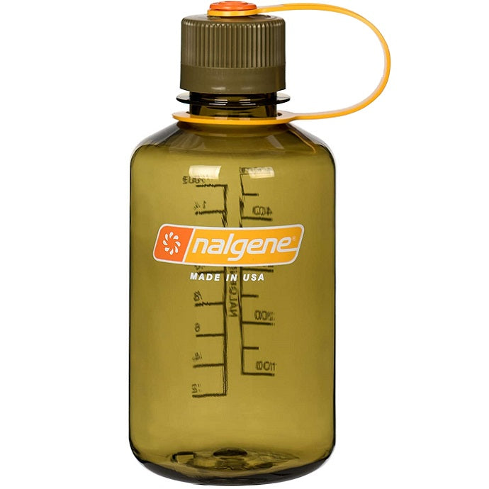 NALGENE NARROW MOUTH 16 OZ / 500 ML - OLIVE