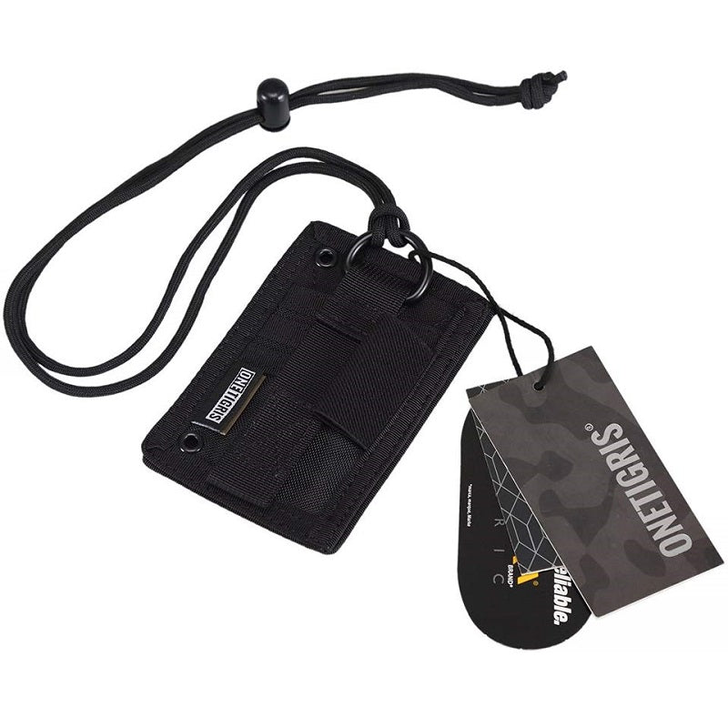 ONE TIGRIS SHOT PUT ID CARD HOLDER - BLACK