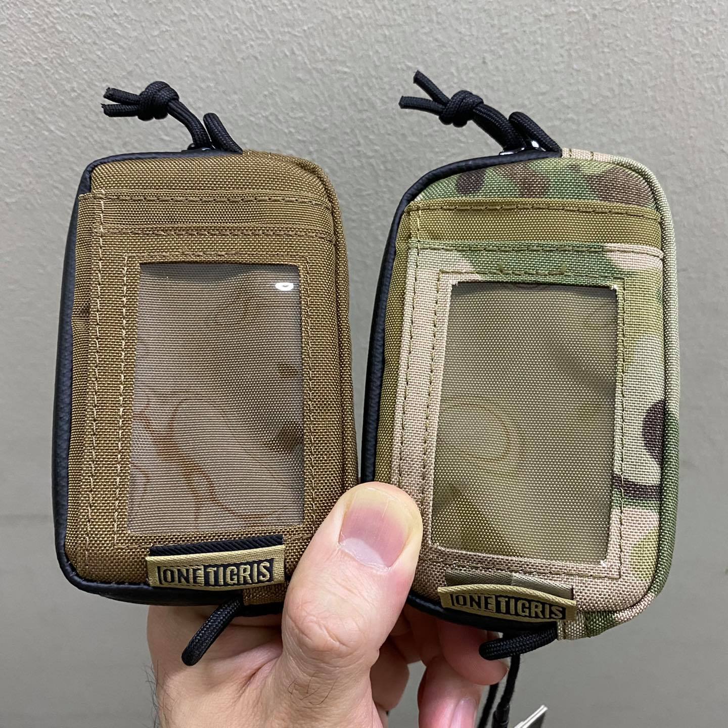 ONE TIGRIS CASSETTE EDC POUCH - BLACK