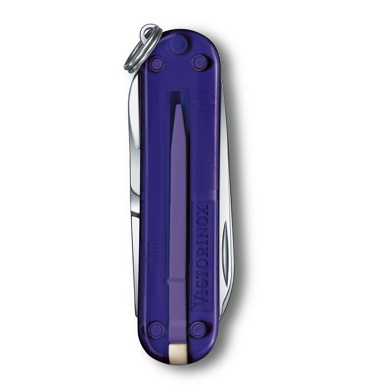 VICTORINOX CLASSIC SD TRANSPARENT, 58MM - PERSIAN INDIGO