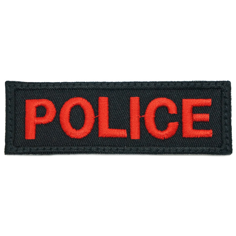 POLICE UNIT TAG - BLACK