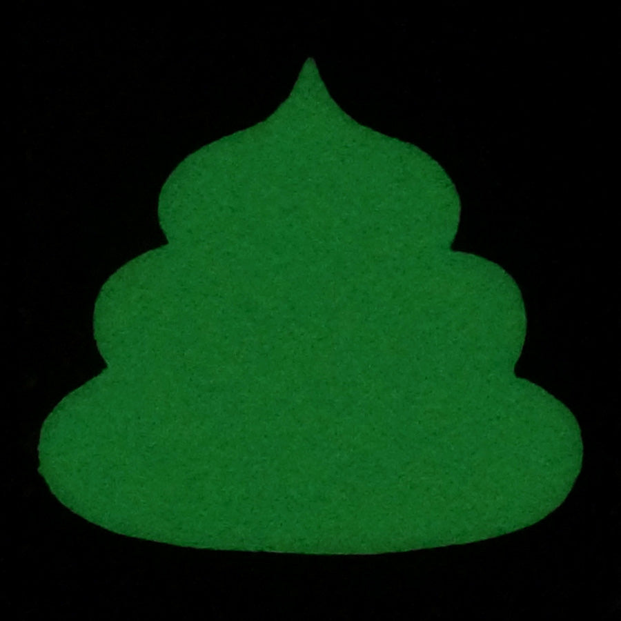 POO GITD PATCH - GLOW IN THE DARK