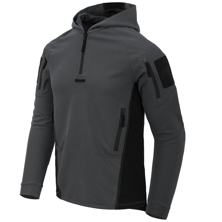 HELIKON-TEX RANGE HOODIE - TOPCOOL - SHADOW GREY/BLACK