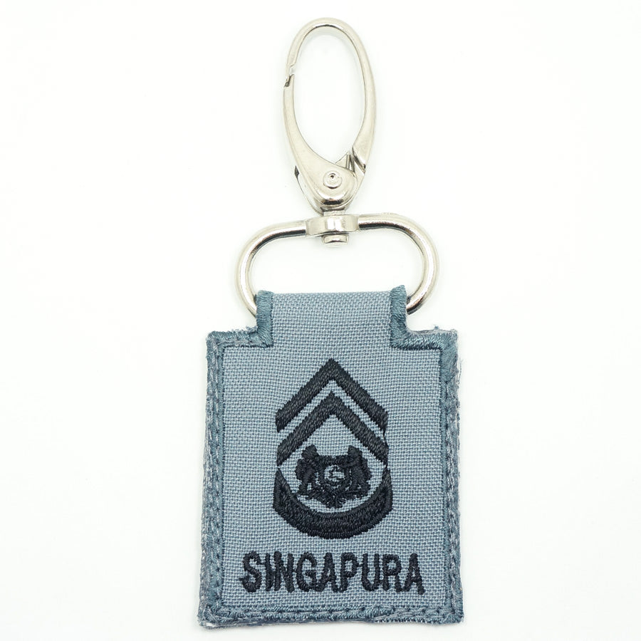 RSN / RSAF MINI RANK KEYCHAIN - 1WO (GRAY)