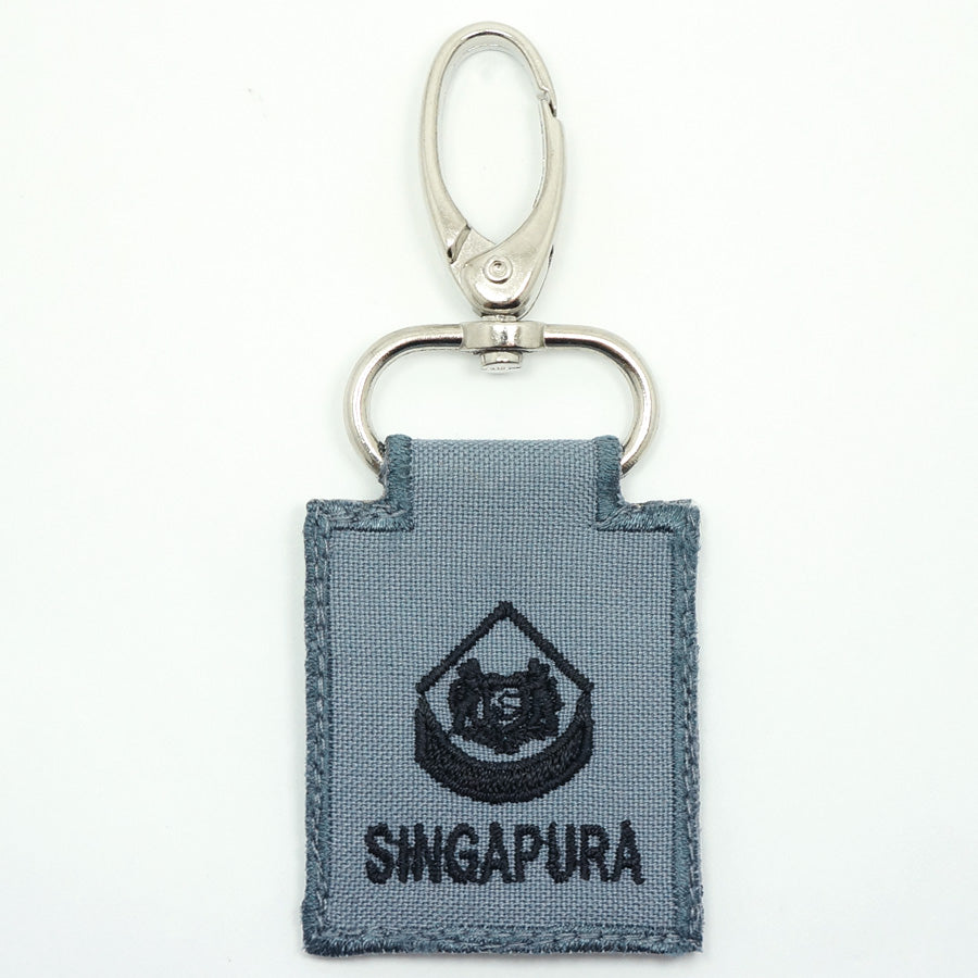 RSN / RSAF MINI RANK KEYCHAIN - 3WO (GRAY)