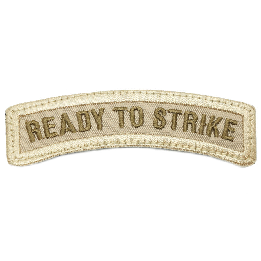 READY TO STRIKE TAB - KHAKI WITH SAND BORDER