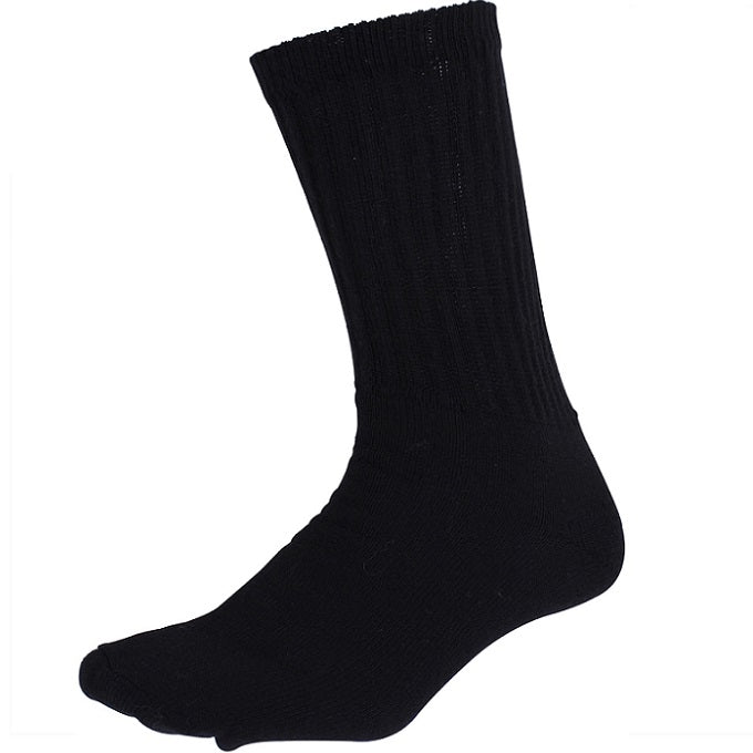 ROTHCO CREW SOCKS - BLACK (OLD STOCK CLEARANCE)