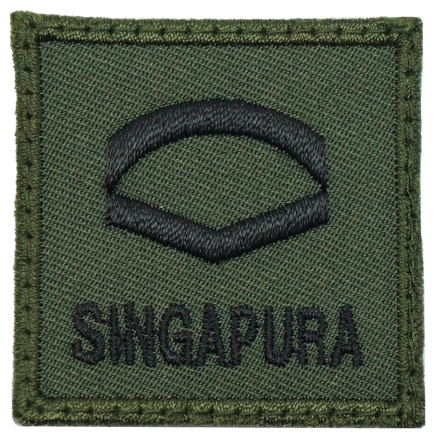 MINI SAF RANK PATCH - LCP (OD GREEN)