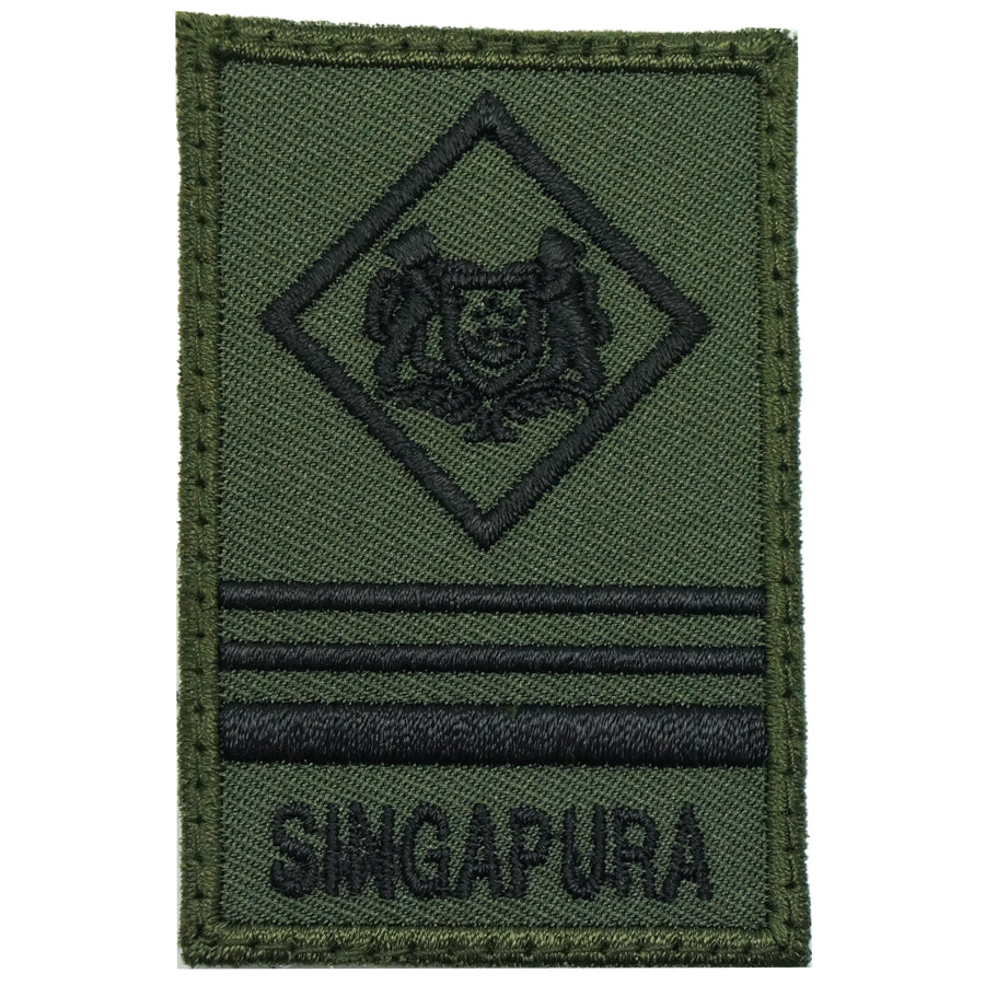 MINI SAF RANK PATCH - ME5 (OD GREEN)