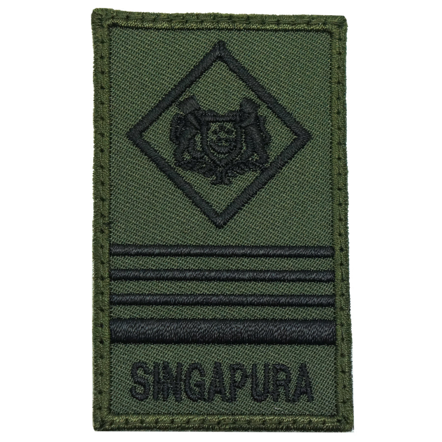 MINI SAF RANK PATCH - ME6 (OD GREEN)