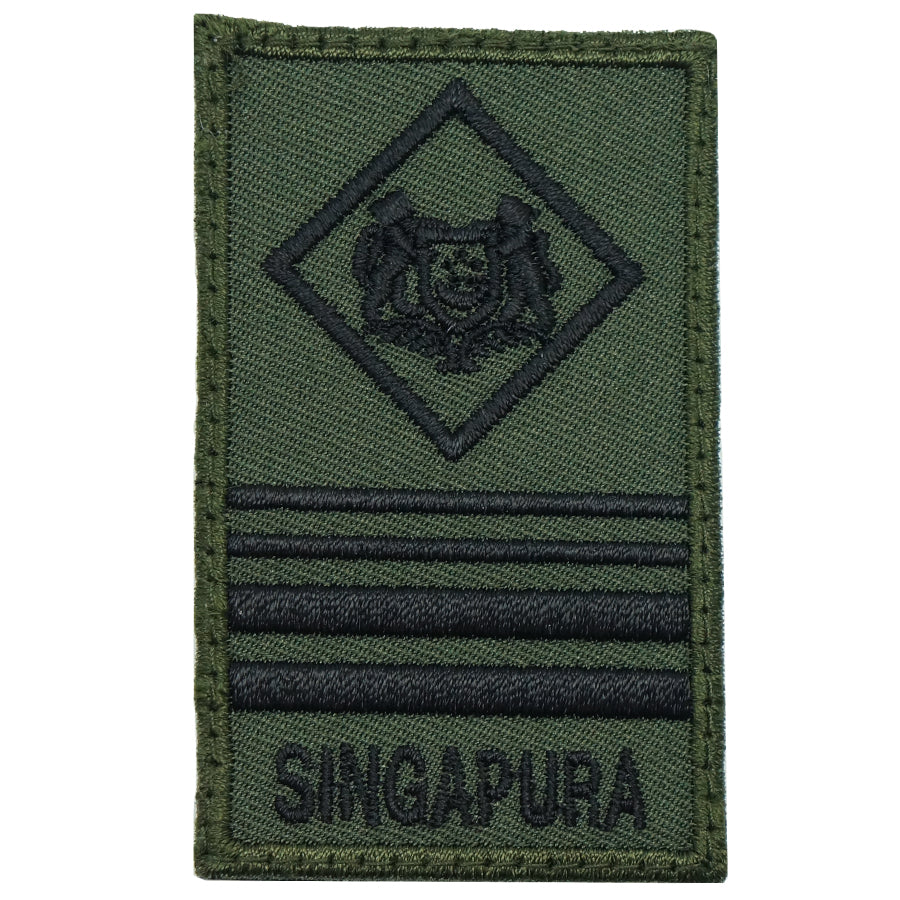 MINI SAF RANK PATCH - ME8 (OD GREEN)