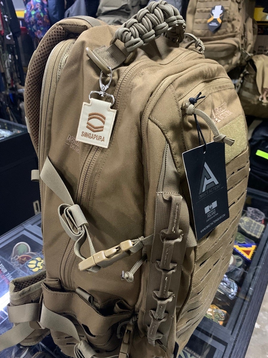 MINI SAF RANK KEYCHAIN - 3WO (KHAKI)