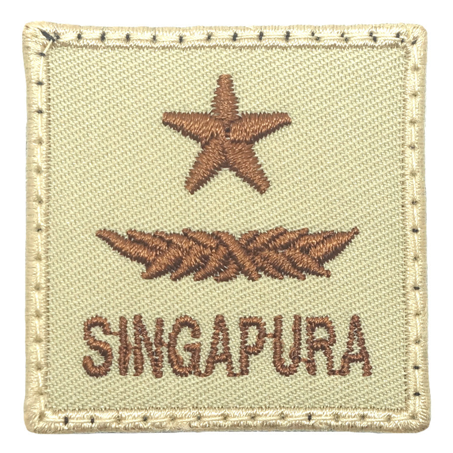 MINI SAF RANK PATCH - BG (KHAKI)