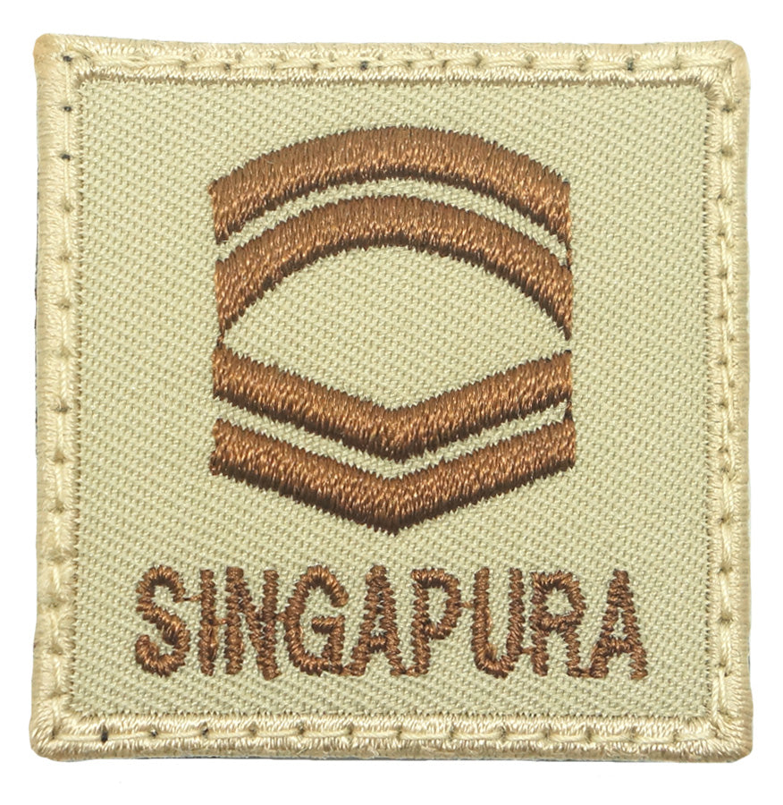 MINI SAF RANK PATCH - CFC (KHAKI)
