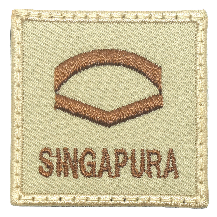 MINI SAF RANK PATCH - LCP (KHAKI)