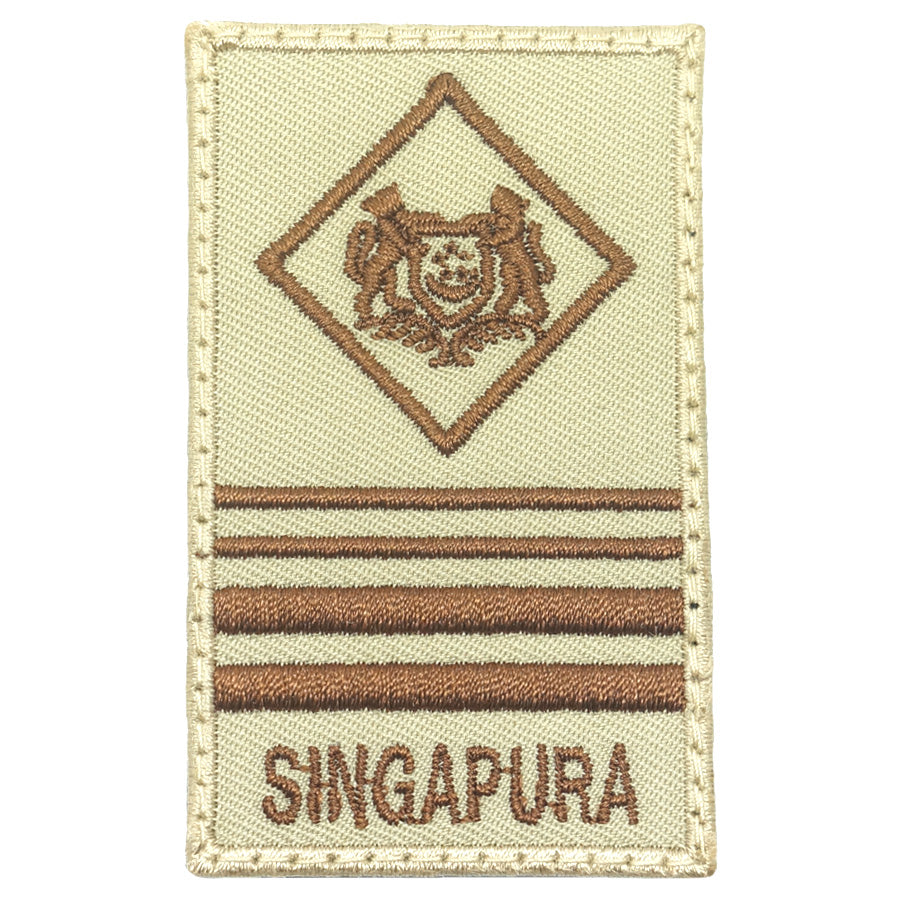 MINI SAF RANK PATCH - ME8 (KHAKI)