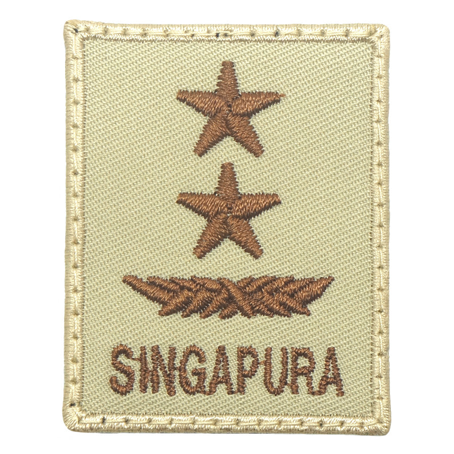 MINI SAF RANK PATCH - MG (KHAKI)